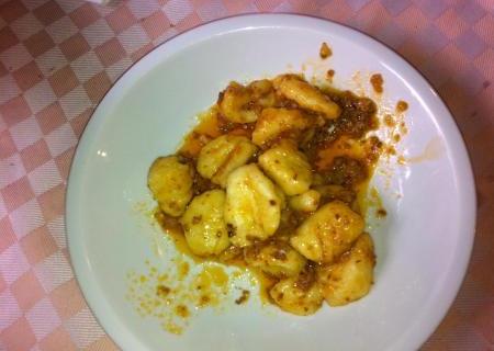 Gnocchi al ragu Gnocchi al ragu